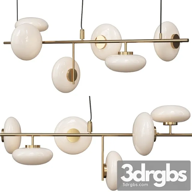 Mami horizontal pendant by penta – casa di luce 3D Model Download Mami horizontal pendant by penta – casa di luce 3D Model Download