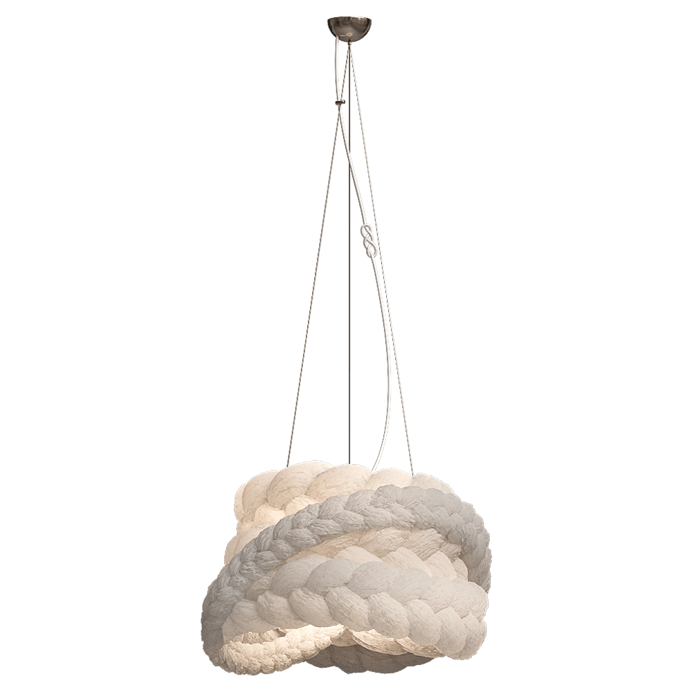 mammalampa – Pendant lamp The Bride White Medium 3D Model