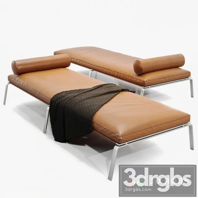 Man Chaise Longue NORR11 3D Model Download