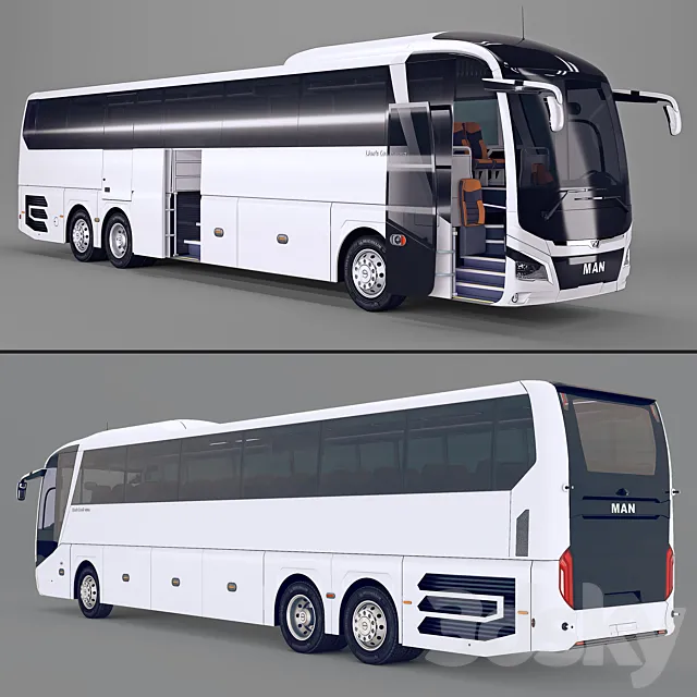 MAN Lion’s coach L R08 2018 3DModel