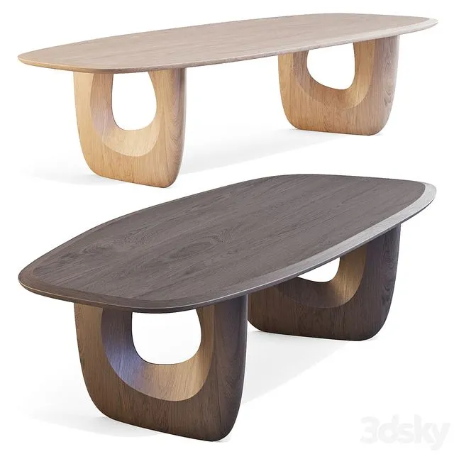 Man of Parts Savignyplatz – Dining Tables 3D Model