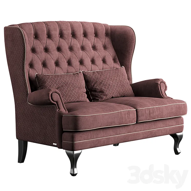 Manchester Furman sofa 3D Model Free Download