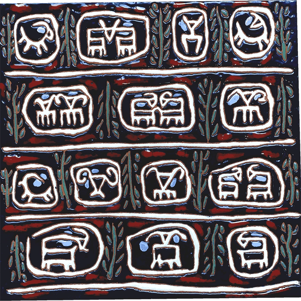 Mane Tiles – Ceramic tile DC 4 3D Model Mane Tiles – Ceramic tile DC 4 3D Model