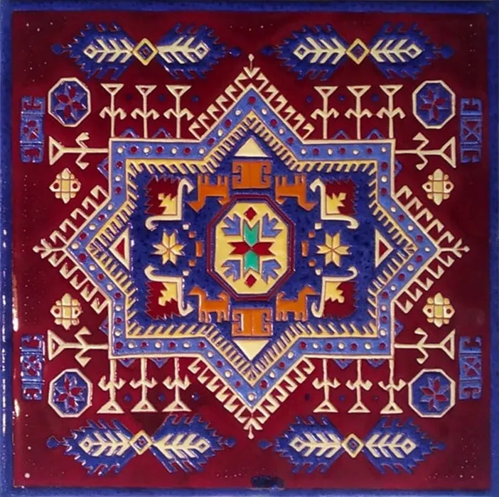 Mane Tiles – D-00186 R (30×30) 3D Model