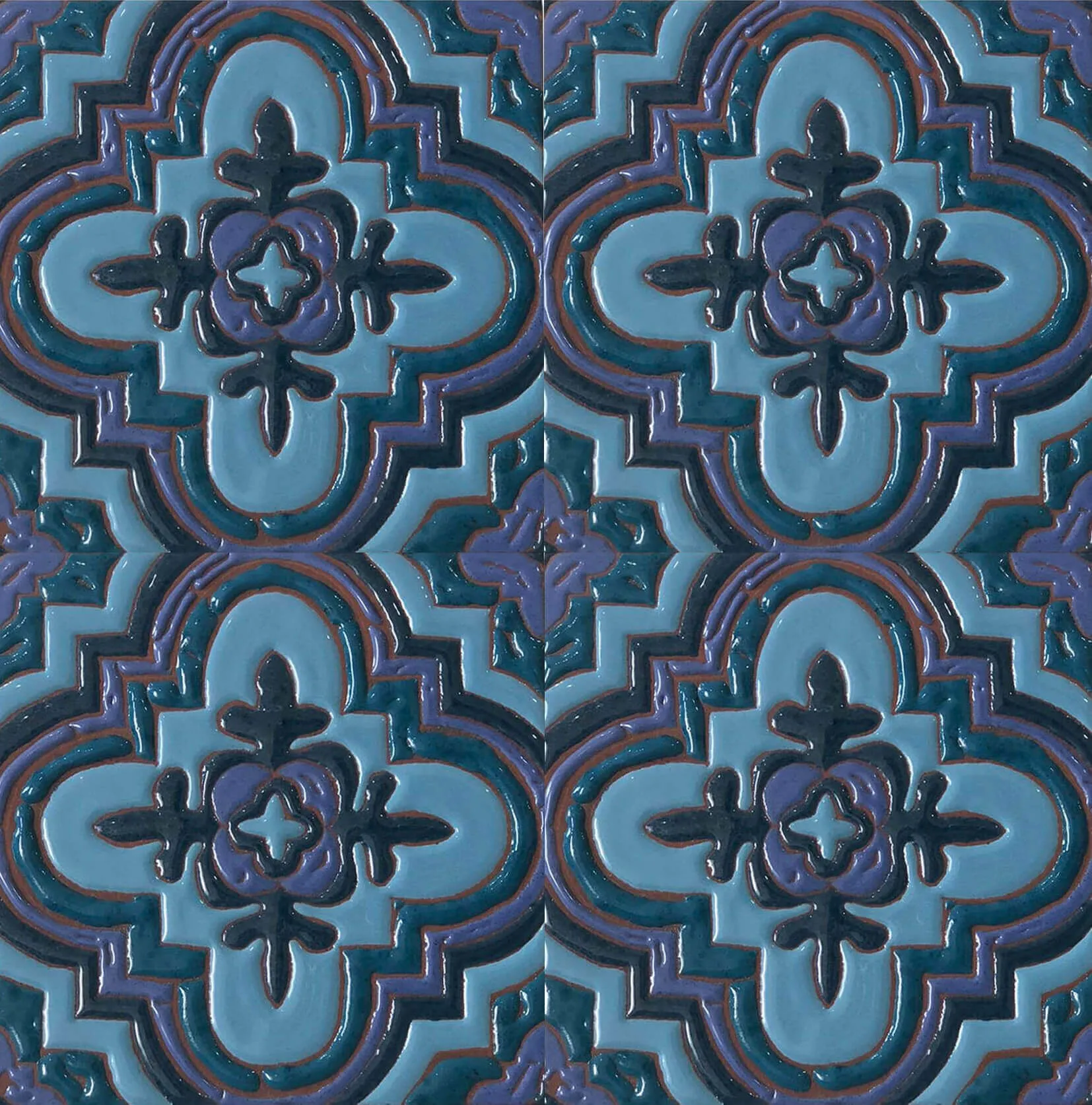 Mane Tiles – D-0033-B (14×14) 3D Model