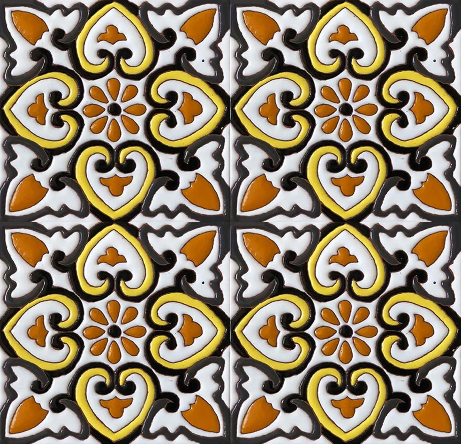 Mane Tiles – D-0040-BL (15×15) 3D Model