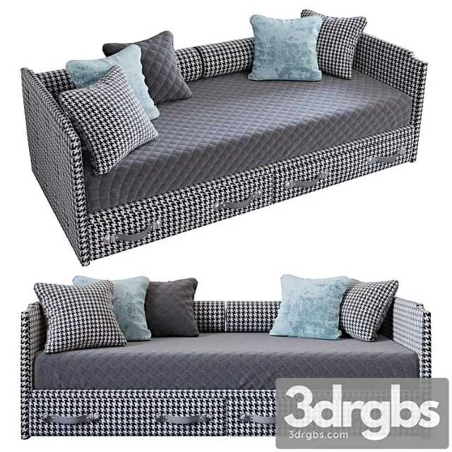 Manifesto Valigia Houndstooth 02 You 3D Model Download