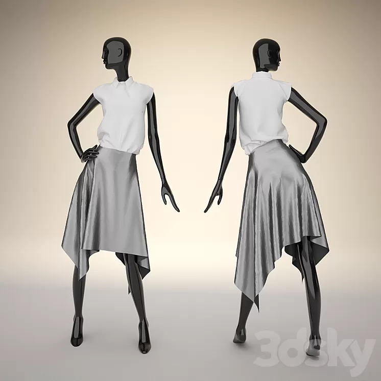mannequin 3D Model mannequin 3D Model