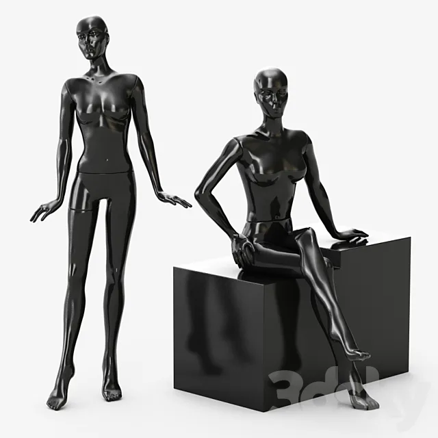 Mannequin for women 3DModel