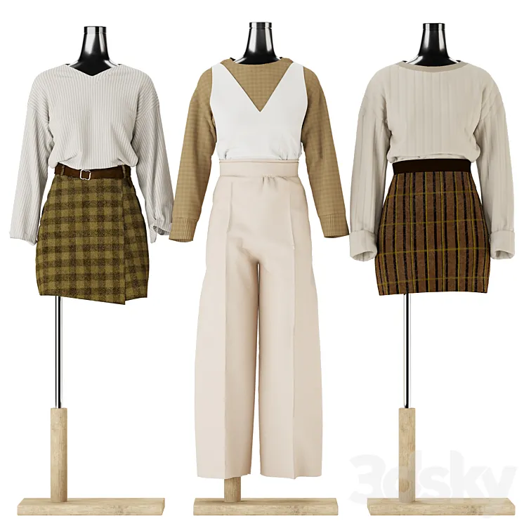 Mannequin Vol 017 3D Model Free Download