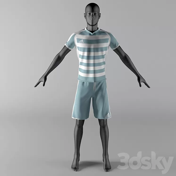 Mannequin with clothes 3D Model Mannequin with clothes 3D Model