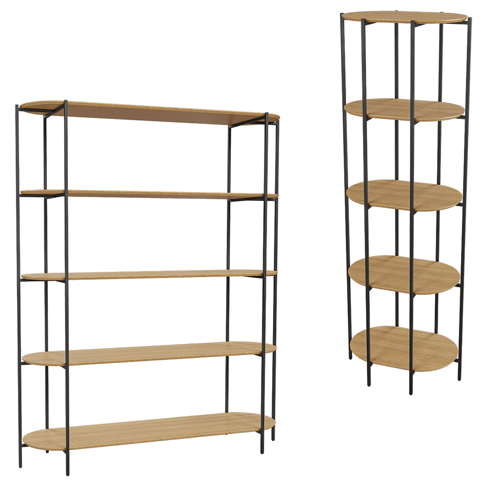 Mano Factory – Shelving William 3D Model Mano Factory – Shelving William 3D Model