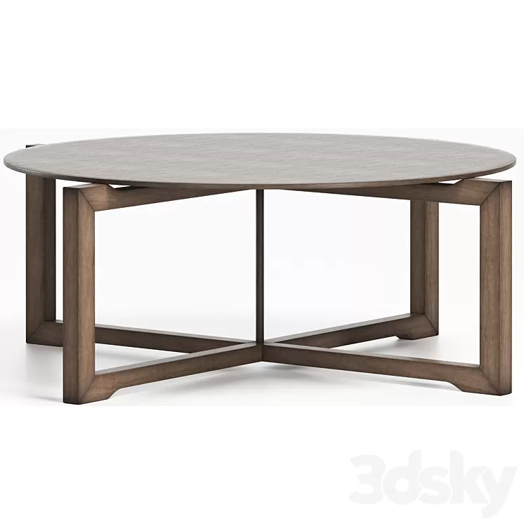 Manolo Coffee Table by black tie 3D Model Manolo Coffee Table by black tie 3D Model