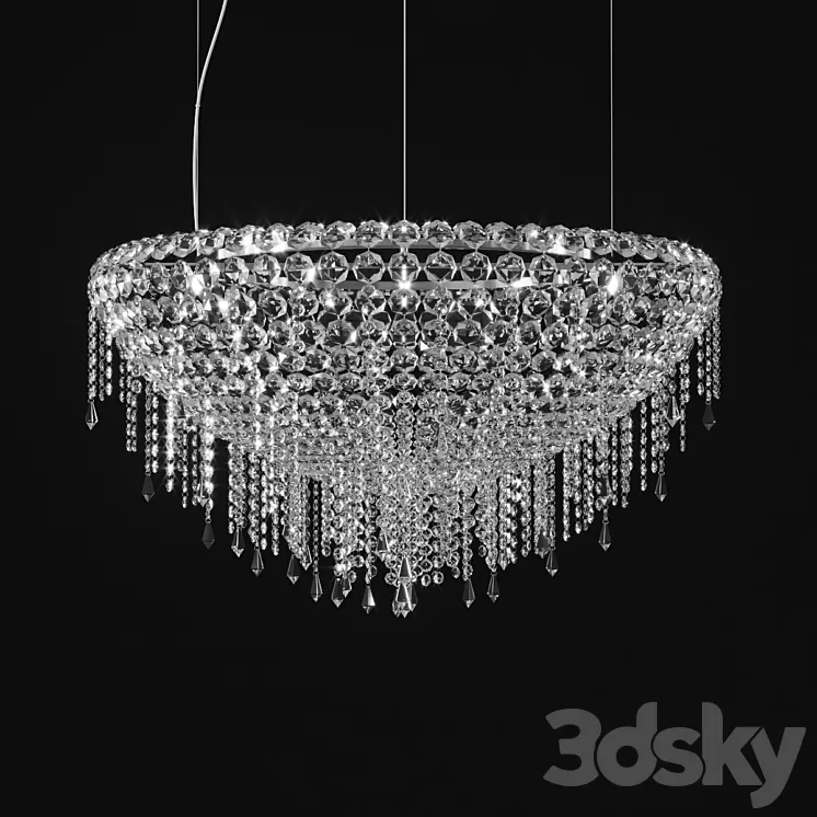 Manooi Crystalight Iceberg 80 3D Model Manooi Crystalight Iceberg 80 3D Model