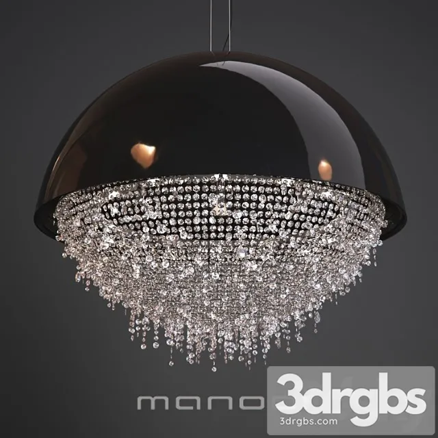 Manooi Ozero Chandelier 3D Model Download Manooi Ozero Chandelier 3D Model Download