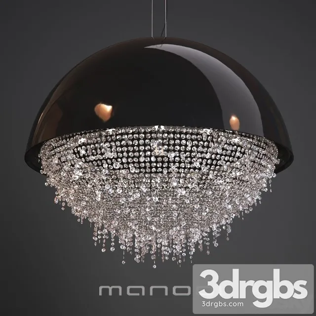 Manooi Ozero Chandelier 3D Model Download