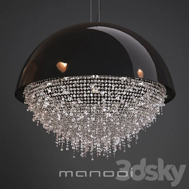 Manooi Ozero Chandelier 3DModel Manooi Ozero Chandelier 3DModel