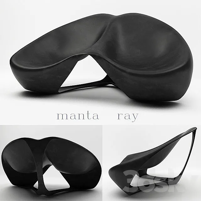 Manta ray chair 3DModel