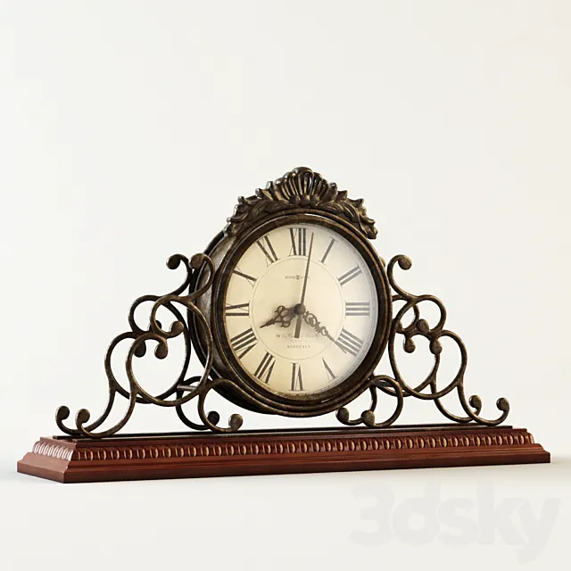 Mantel clock 3D Model Mantel clock 3D Model