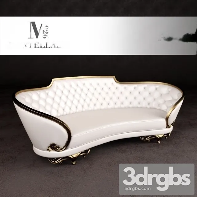 Mantellassi Narciso Sofa 3D Model Download