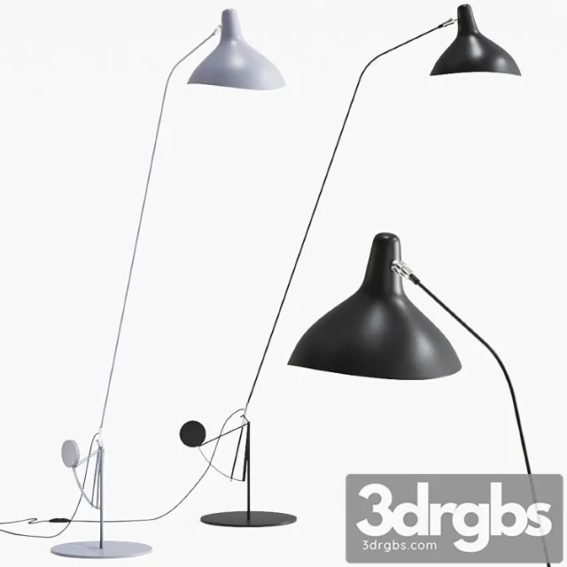 Mantis bs1 b bl by dcw editions floor lamp Mantis bs1 b bl by dcw editions floor lamp