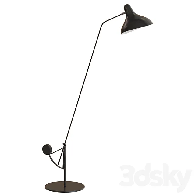 Mantis BS1B Floor Lamp 3D Model Mantis BS1B Floor Lamp 3D Model
