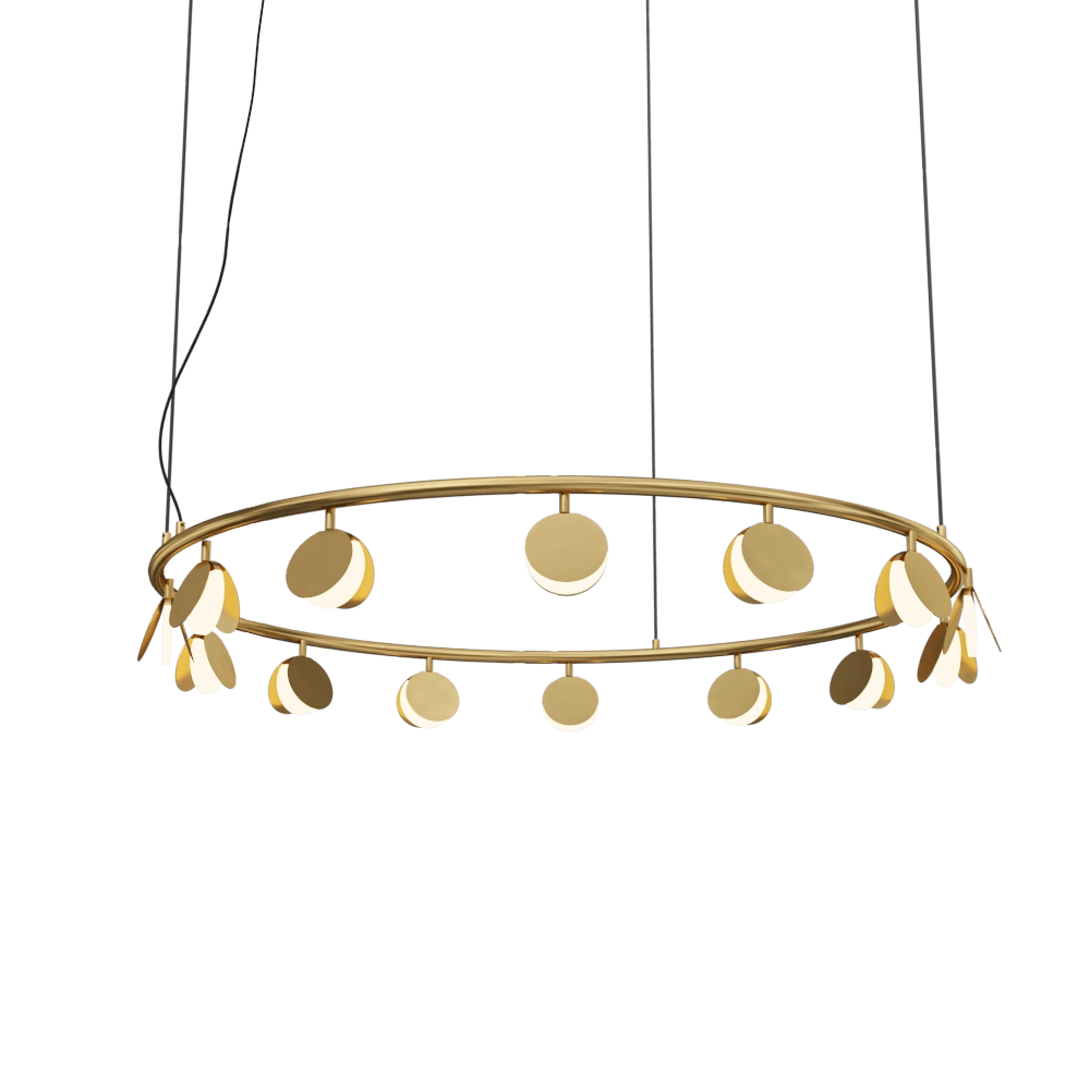 Mantra – Hanging chandelier Shell 7357 3D Model Mantra – Hanging chandelier Shell 7357 3D Model