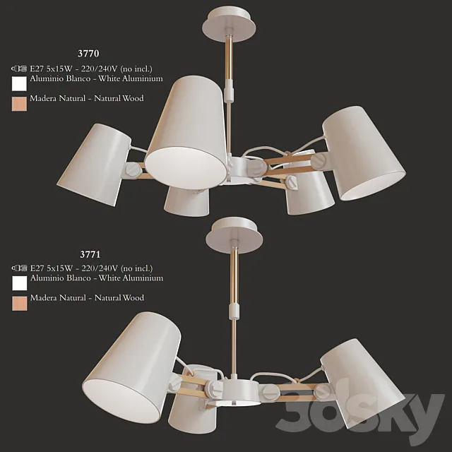 Mantra Looker Pendant Lamp 3DModel Mantra Looker Pendant Lamp 3DModel