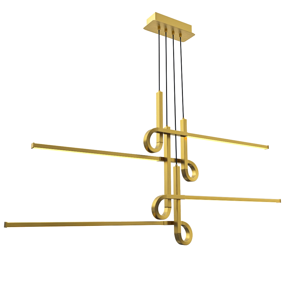 Mantra – Pendant chandelier Cinato 6123 3D Model Mantra – Pendant chandelier Cinato 6123 3D Model