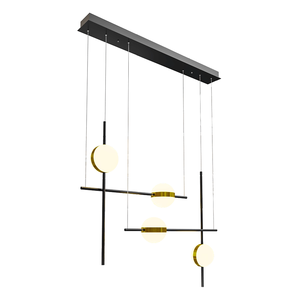 Mantra – Pendant lamp Cuba 7160 3D Model Mantra – Pendant lamp Cuba 7160 3D Model