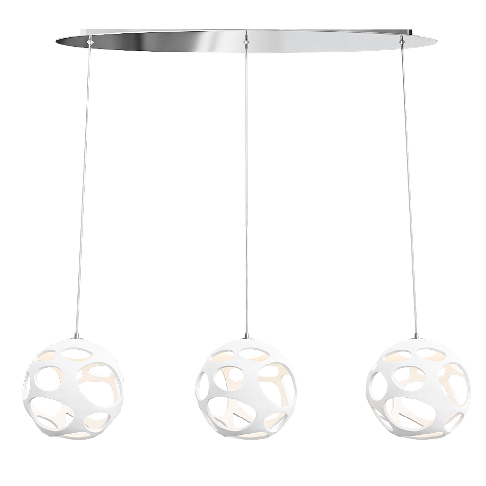 Mantra – Pendant lamp Organica 5145 3D Model
