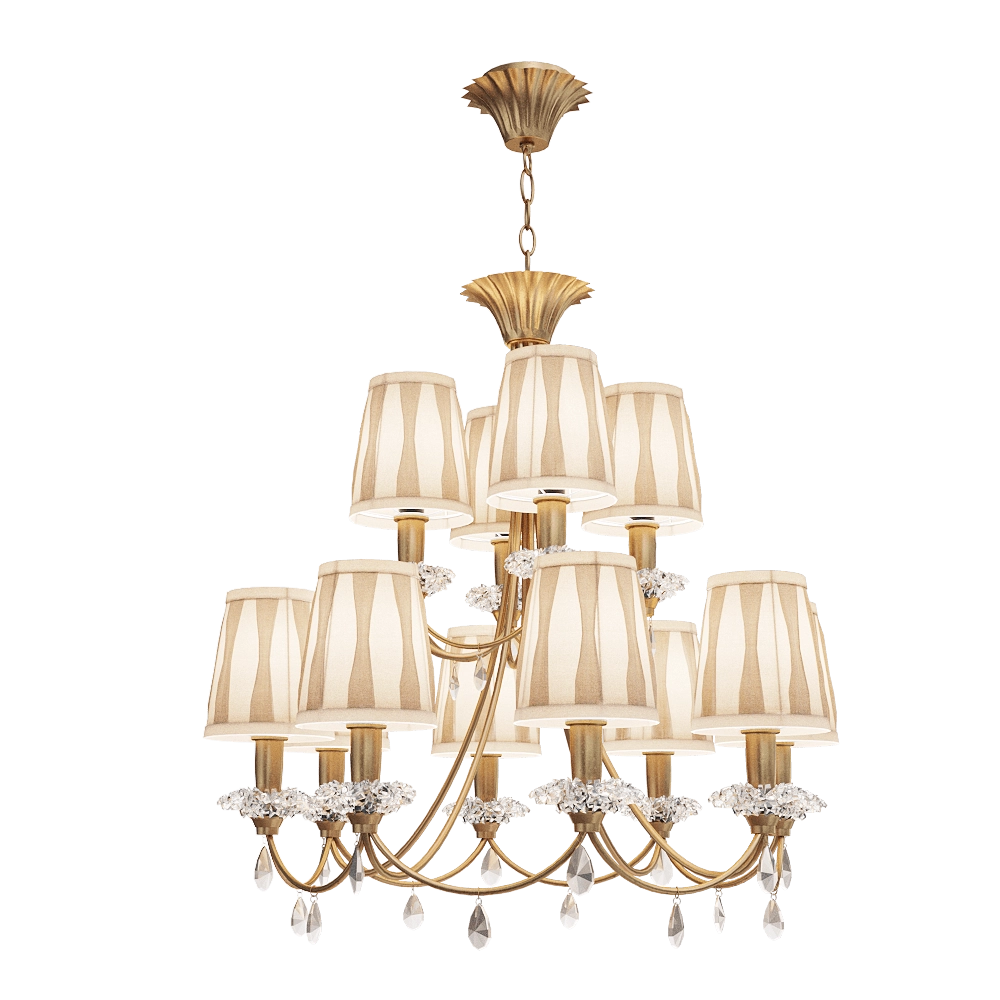Mantra – Pendant lamp Sophie 6290 3D Model Mantra – Pendant lamp Sophie 6290 3D Model