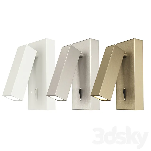 Mantra Technical TARIFA Wall lamp 6070-6071-6072 OM 3D Model