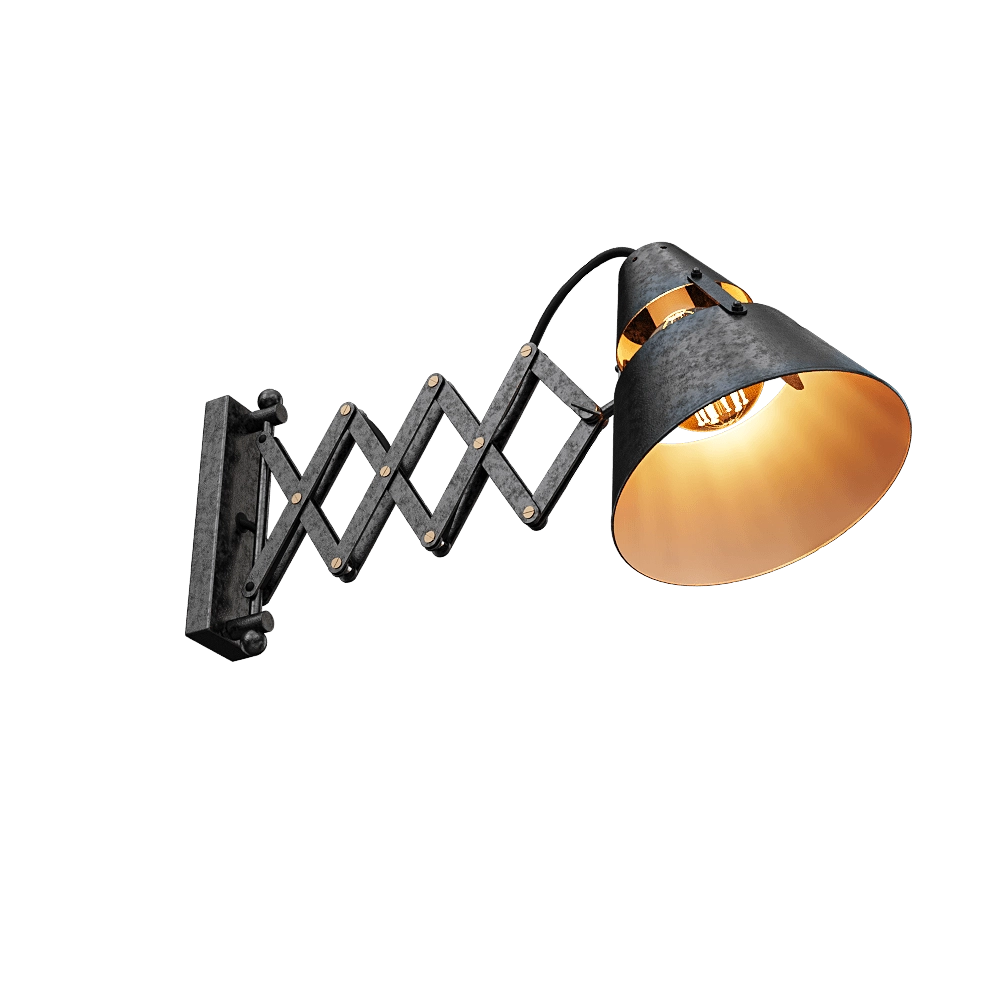 Mantra – Wall lamp Industrial 5444 3D Model Mantra – Wall lamp Industrial 5444 3D Model