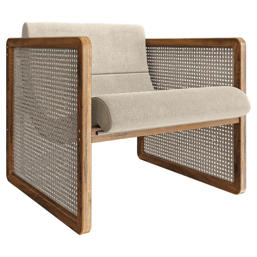 Manual mode – Armchair Rattan 3D Model Manual mode – Armchair Rattan 3D Model