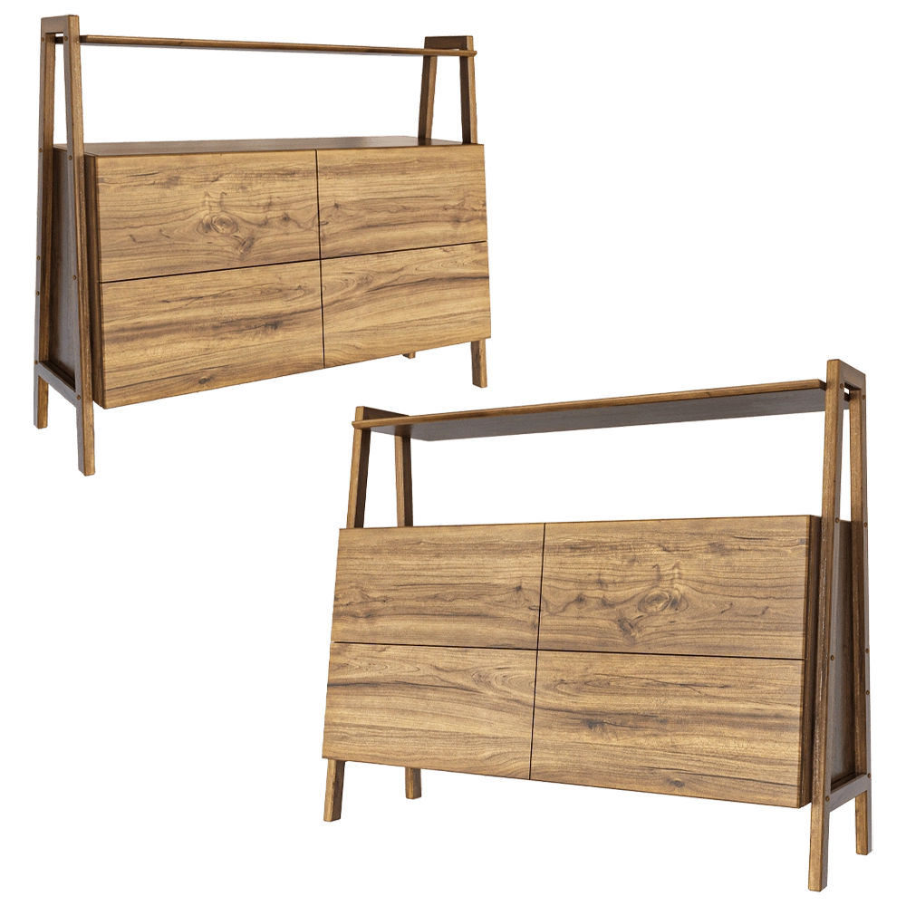 Manual mode – Closed Rack Simple 3D Model Manual mode – Closed Rack Simple 3D Model