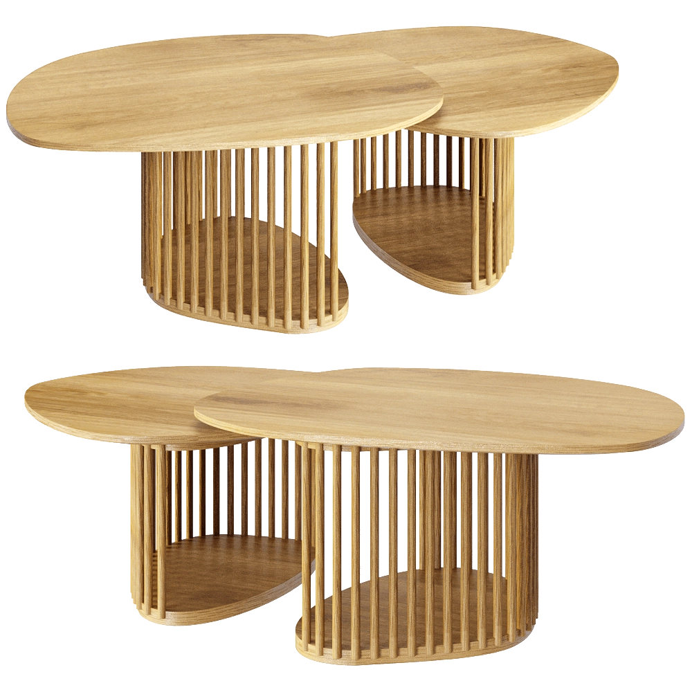 Manual mode – Coffee table Forest 3D Model