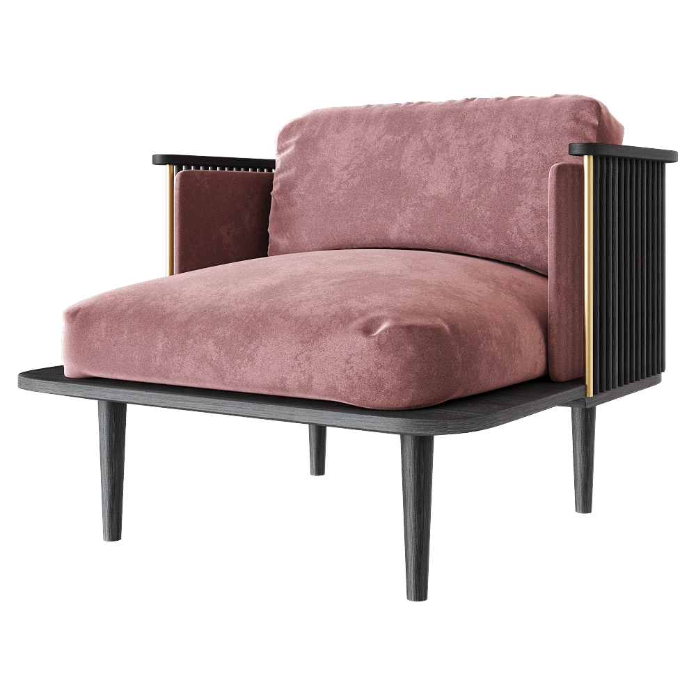 Manual mode – Lounge chair Forest 1 3D Model Manual mode – Lounge chair Forest 1 3D Model