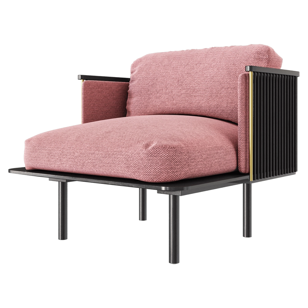 Manual mode – Lounge chair Forest 2 3D Model Manual mode – Lounge chair Forest 2 3D Model