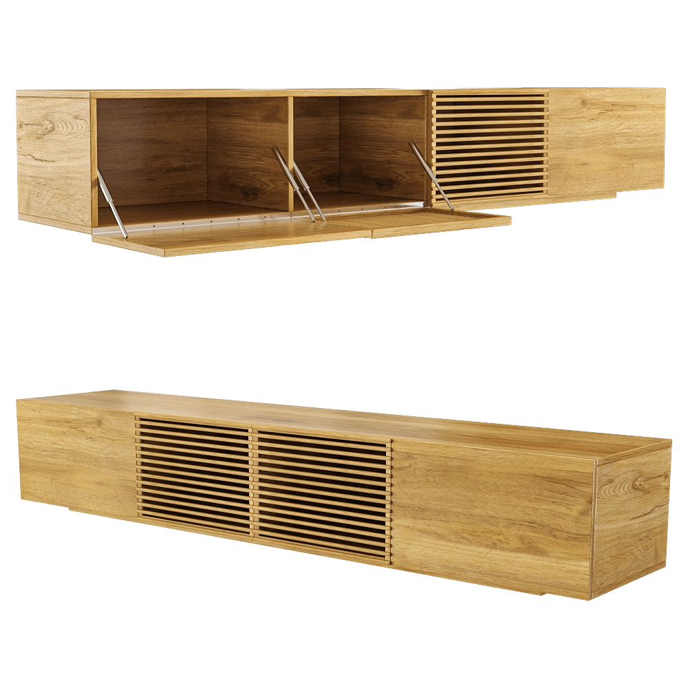 Manual mode – Low TV cabinet Levi 3D Model Manual mode – Low TV cabinet Levi 3D Model