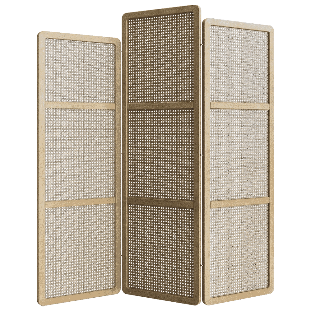 Manual mode – Screen Rattan 3D Model