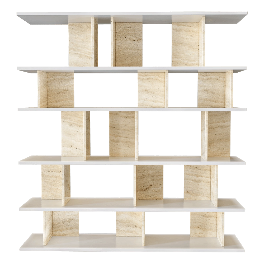 Manual mode – Shelving unit Gold Maze 3D Model Manual mode – Shelving unit Gold Maze 3D Model