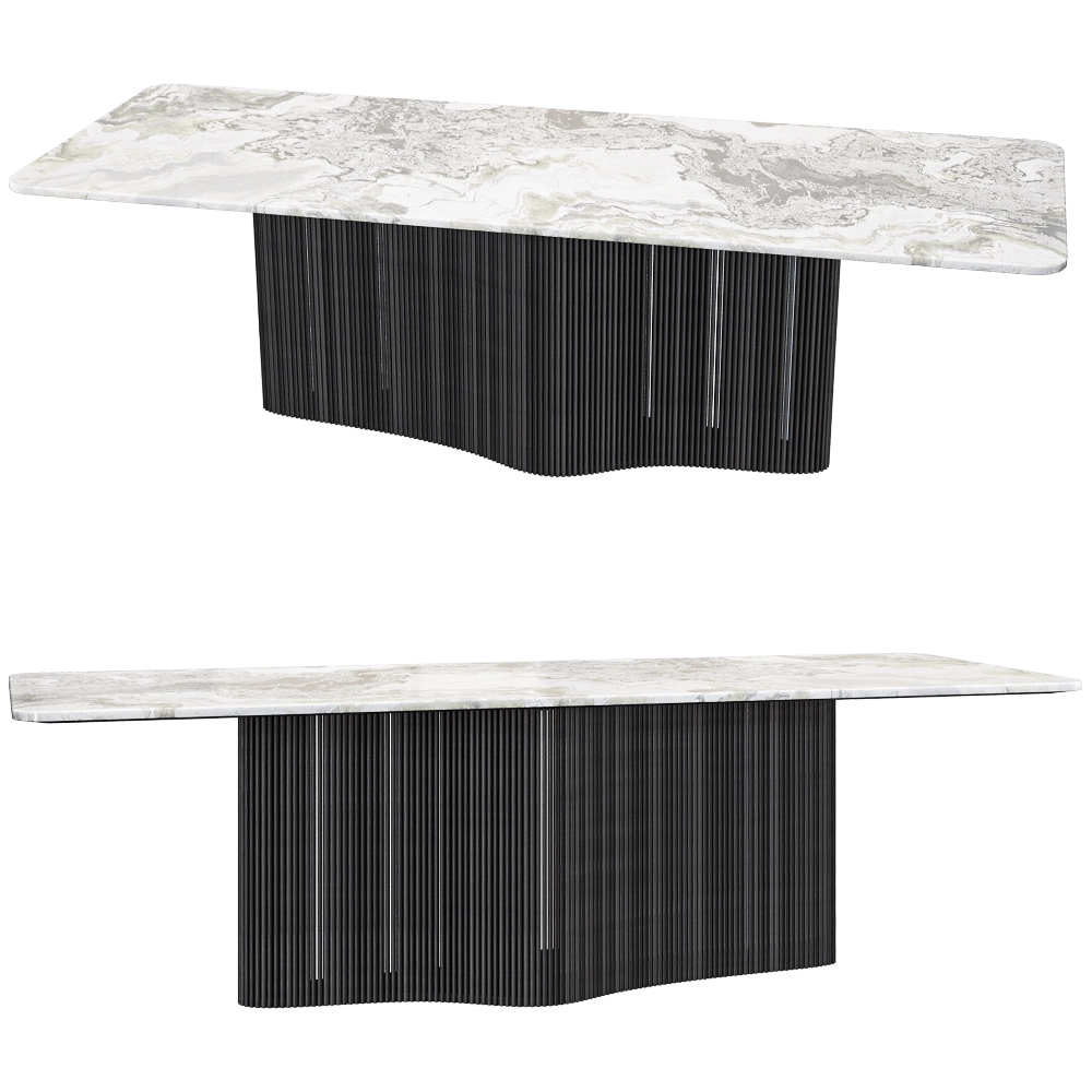 Manual mode – Table Marble Wave 3D Model Manual mode – Table Marble Wave 3D Model