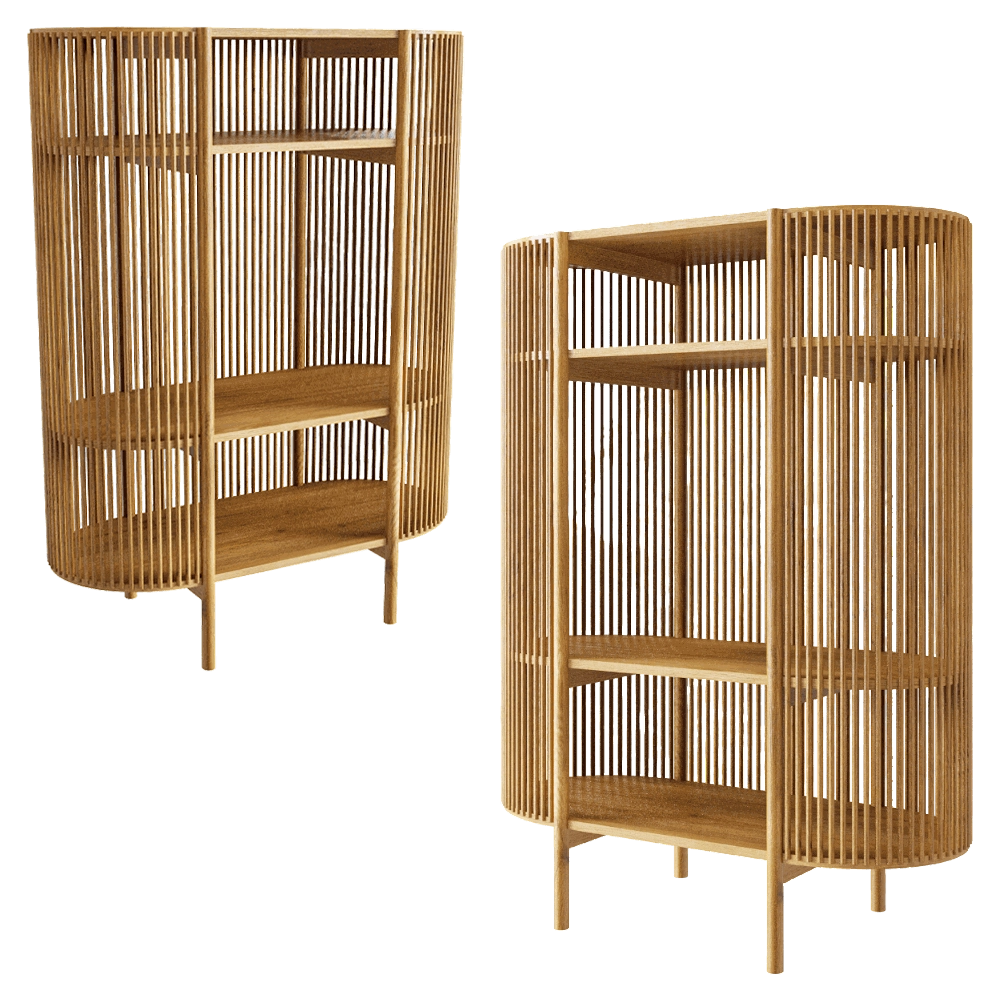 Manual mode – Vertical rack Forest 1 3D Model