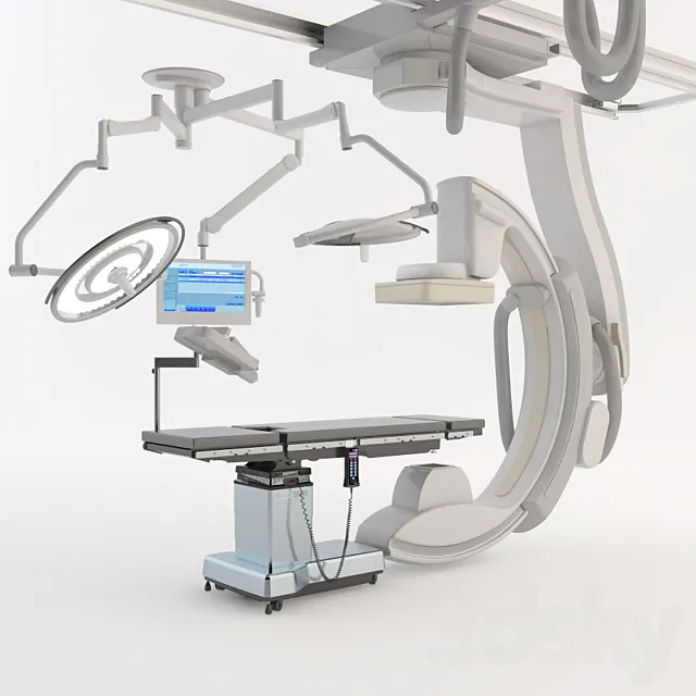 MAQUET Philips OR 3D Model MAQUET Philips OR 3D Model