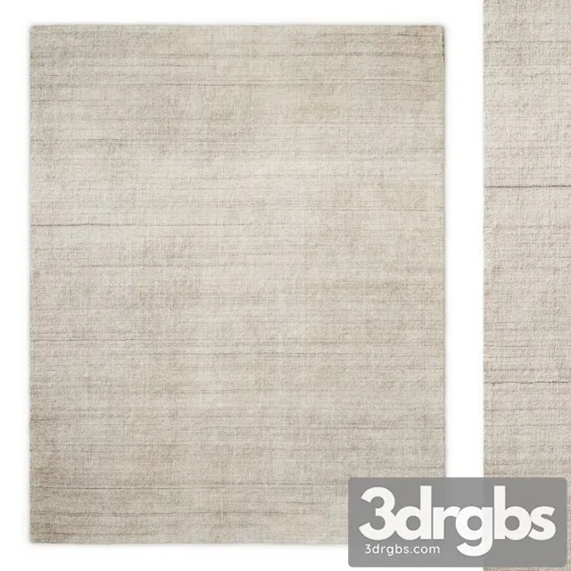 Mara Performance Handwoven Rug RH 3D Model Download