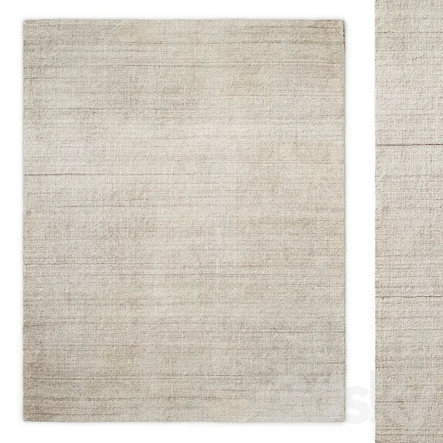 Mara Performance Handwoven Rug RH 3DModel Mara Performance Handwoven Rug RH 3DModel