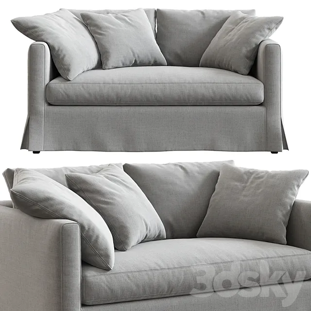 Marac _ Metro 2-Seat Sofa 3D Model Marac _ Metro 2-Seat Sofa 3D Model