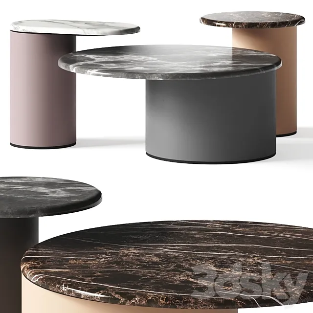 Marac Elliot Coffee Tables 3DModel