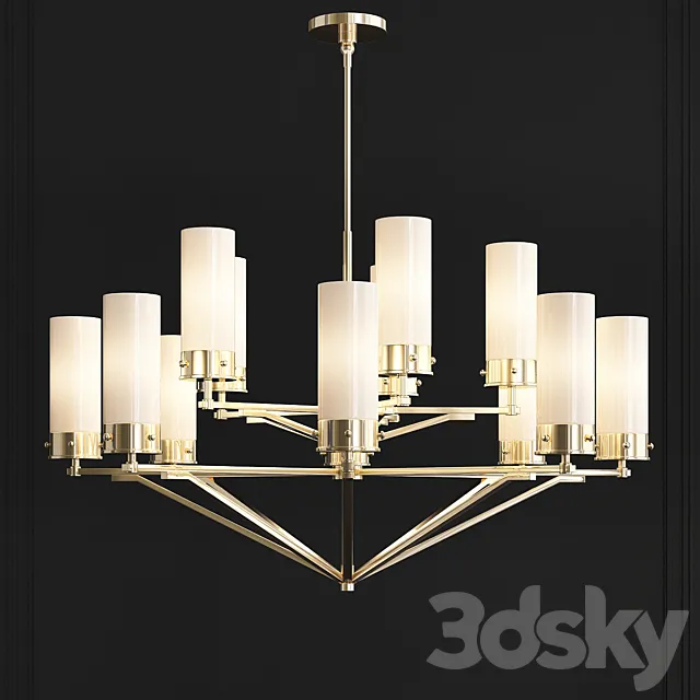 Marais Large TOB 5303BZ _ HAB-CG Visual Comfort 3DModel Marais Large TOB 5303BZ _ HAB-CG Visual Comfort 3DModel